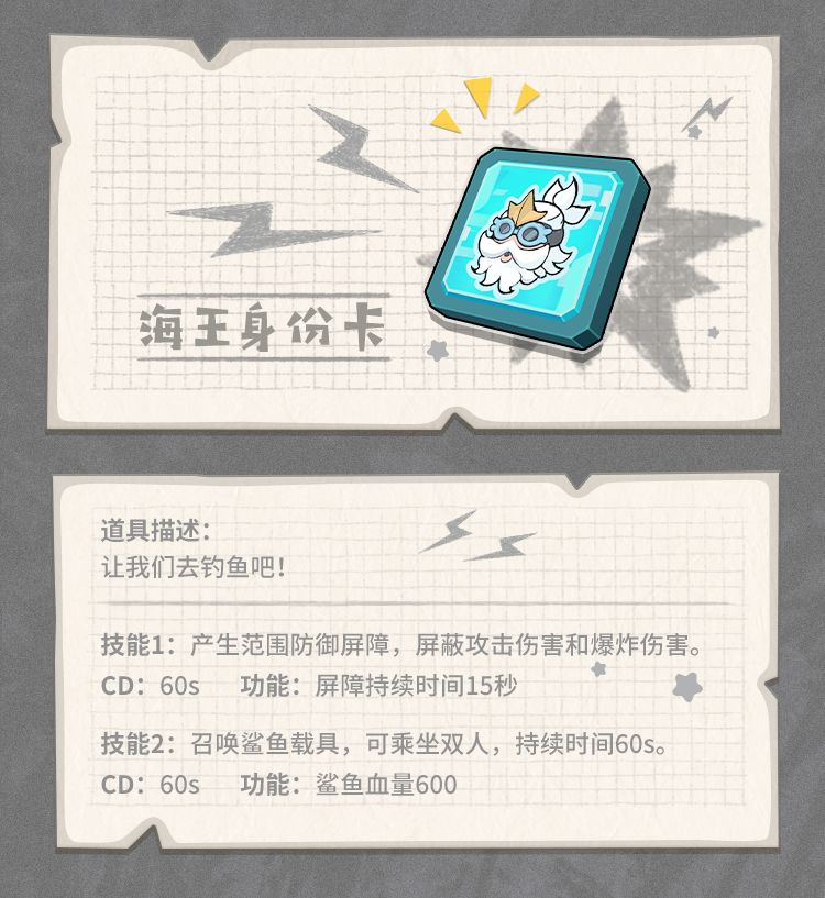 香肠派对海王身份卡怎么样 香肠派对海王身份卡图鉴