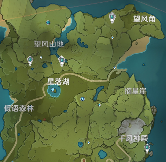 原神水晶块分布