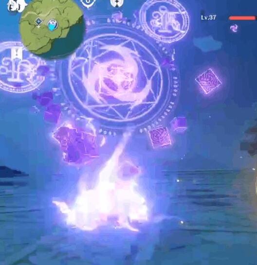 原神无相之雷雷球释放1