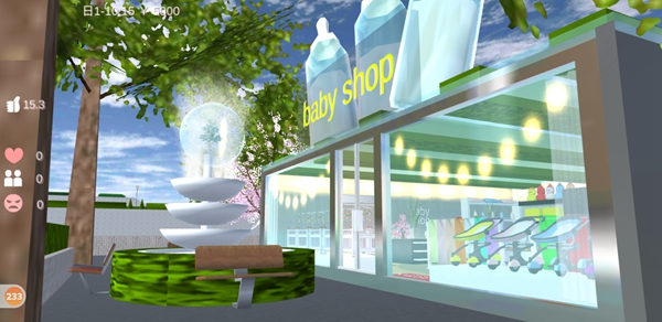 樱花校园模拟器babyshop婴儿店