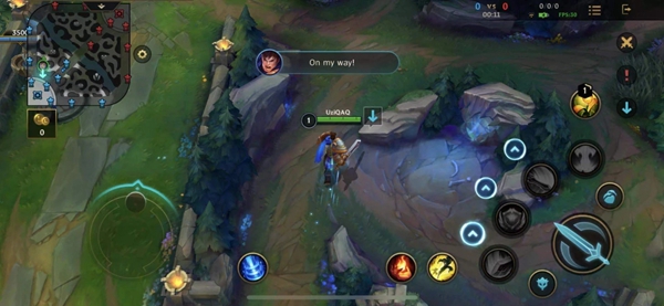 英雄联盟手游自动走路