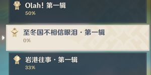 原神至冬国不相信眼泪第一辑怎么做 原神至冬国不相信眼泪第一辑成就任务一览