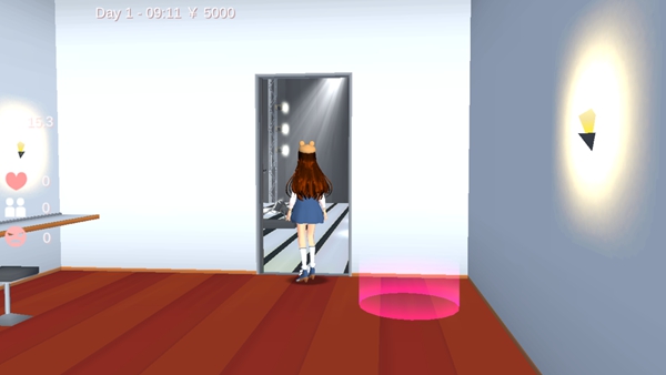 樱花校园模拟器live house位置