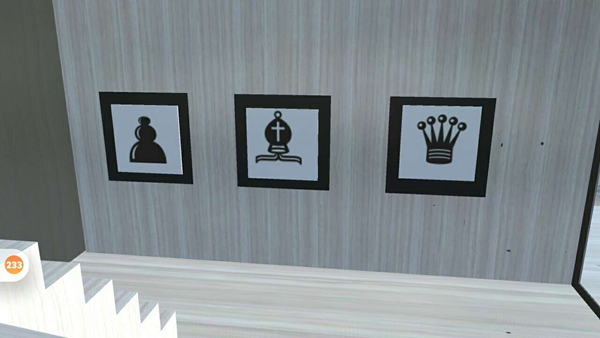 樱花校园模拟器黑白色系海景房