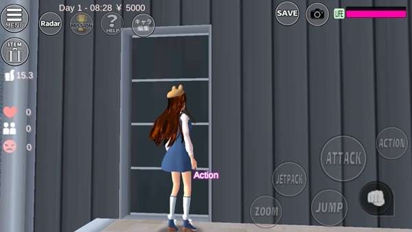 樱花校园模拟器live house位置