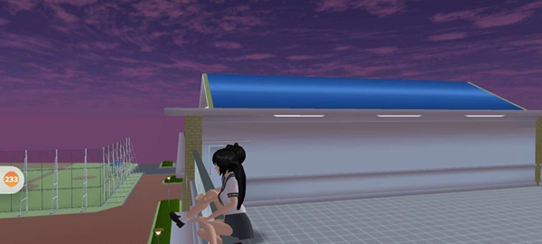 樱花校园模拟器一起看夕阳