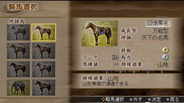 真三国无双二度进化马