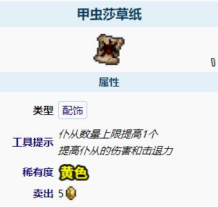 泰拉瑞亚召唤师饰品