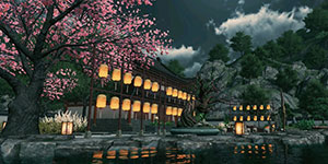 天涯明月刀手游家园二维码分享 微信家园数据一步一景