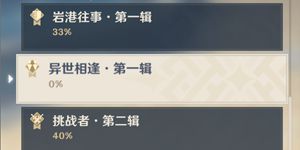原神异世相逢第一辑怎么达成 原神异世相逢第一辑成就任务一览