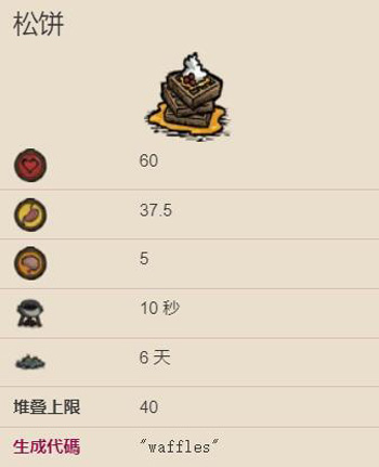 饥荒松饼