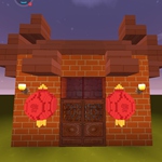 迷你世界微缩模型怎么做 新春灯笼制作教程